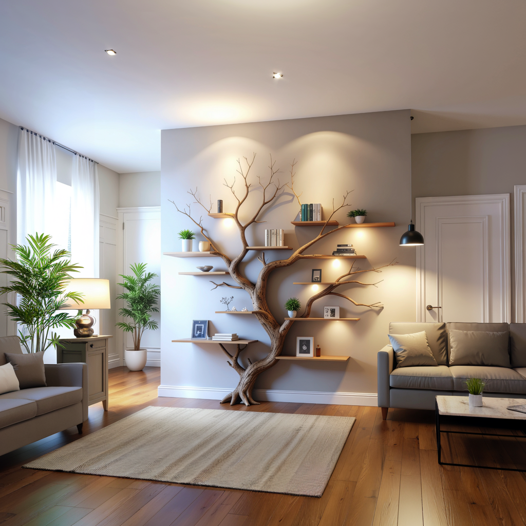 Custom Floating Shelf