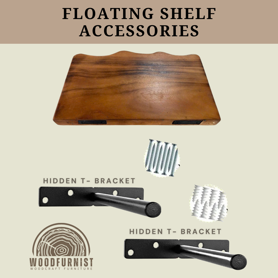 Live Edge Bathroom Vanity – Solid Wood Floating Sink Counter for Rustic Bathroom WFNVA0013