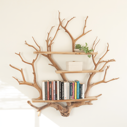 Floating Shelf Wall Mount Natural Driftwood