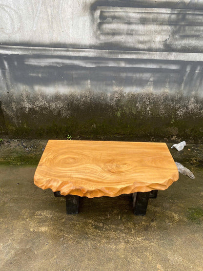 Live Edge Bathroom Vanity Shelf Handcrafted Floating Vanity Shelf Rustic Wall Shelf Unique Handmade Bathroom Decor